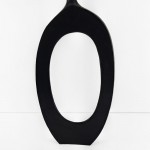 ABSTRACT ΒΑΖΟ 28x5x61 ΑΛΟΥΜΙΝΙΟ ΜΑΥΡΟ c503726