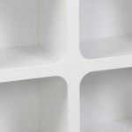 Μπουφές Emersi pakoworld με ράφια mdf σε λευκή απόχρωση 120x35x76εκ c503745