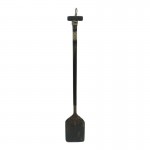 Διακοσμητικό τοίχου κουπί Boon Inart μαόνι ξύλο σε μαύρη-φυσική απόχρωση 20x3x120εκ c503784