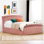 ΚΡΕΒΑΤΙ ΜΕ ΣΤΡΩΜΑ ΑΠΟΘ ΧΩΡΟ ODELIA HM21279 02 ΣΑΠΙΟ ΜΗΛΟ ΒΕΛΟΥΔΟ--ΓΙΑ 160x200εκ c503796