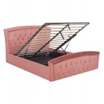 ΚΡΕΒΑΤΙ ΜΕ ΣΤΡΩΜΑ ΑΠΟΘ ΧΩΡΟ ODELIA HM21279 02 ΣΑΠΙΟ ΜΗΛΟ ΒΕΛΟΥΔΟ--ΓΙΑ 160x200εκ c503796