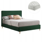 ΚΡΕΒΑΤΙ ΜΕ ΣΤΡΩΜΑ INDRA HM21280 04 ΚΥΠΑΡΙΣΣΙ ΒΕΛΟΥΔΟ--ΓΙΑ 160x200εκ c503801