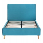 ΚΡΕΒΑΤΙ ΜΕ ΣΤΡΩΜΑ MAYLIN HM21281 02 ΤΙΡΚΟΥΑΖ ΒΕΛΟΥΔΟ--ΓΙΑ 120x200εκ c503803