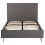 ΚΡΕΒΑΤΙ ΜΕ ΣΤΡΩΜΑ MAYLIN HM21281 03 ΓΚΡΙ ΥΦΑΣΜΑ--ΓΙΑ 120x200εκ c503804