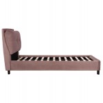 ΚΡΕΒΑΤΙ ΜΕ ΣΤΡΩΜΑ RILEY HM21282 02 ΣΑΠΙΟ ΜΗΛΟ ΒΕΛΟΥΔΟ--ΓΙΑ 90x200εκ c503806