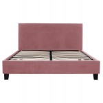 ΚΡΕΒΑΤΙ ΜΕ ΣΤΡΩΜΑ BECCA HM21283 05 ΣΑΠΙΟ ΜΗΛΟ ΒΕΛΟΥΔΟ--ΓΙΑ 150x200εκ c503818