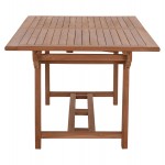 TΡΑΠΕΖΙ ΤΡΑΠΕΖΑΡΙΑΣ ΑΝΟΙΓΟΜΕΝΟ CRANDER HM6376 ΞΥΛΟ TEAK ΣΕ ΦΥΣΙΚΟ 180-240x100x76Υεκ c503827