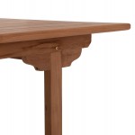 TΡΑΠΕΖΙ ΤΡΑΠΕΖΑΡΙΑΣ ΑΝΟΙΓΟΜΕΝΟ CRANDER HM6376 ΞΥΛΟ TEAK ΣΕ ΦΥΣΙΚΟ 180-240x100x76Υεκ c503827