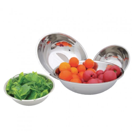 Μπωλ Ανάμειξης Inox 12cm Μπασίνα - Σετ 12 c503829