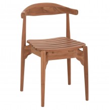 ΚΑΡΕΚΛΑ ΤΡΑΠΕΖΑΡΙΑΣ ΕΞ ΧΩΡΟΥ DONNY HM6378 ΞΥΛΟ TEAK 52x54x74Υεκ c503842