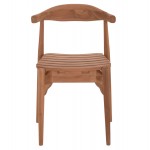 ΚΑΡΕΚΛΑ ΤΡΑΠΕΖΑΡΙΑΣ ΕΞ ΧΩΡΟΥ DONNY HM6378 ΞΥΛΟ TEAK 52x54x74Υεκ c503842