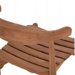 ΚΑΡΕΚΛΑ ΤΡΑΠΕΖΑΡΙΑΣ ΕΞ ΧΩΡΟΥ DONNY HM6378 ΞΥΛΟ TEAK 52x54x74Υεκ c503842