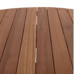 TΡΑΠΕΖΙ ΤΡΑΠΕΖΑΡΙΑΣ ΣΤΡΟΓΓΥΛΟ DANTE HM6379 ΞΥΛΟ TEAK Φ80x75Υεκ c503843