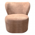 Πολυθρόνα Veridian pakoworld ύφασμα σε σάπιο μήλο απόχρωση 63x70x66εκ c503853