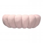 Καναπές Embrace pakoworld μπουκλέ ύφασμα σε ροζ απόχρωση 180x105x65εκ c503869