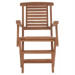 ΠΟΛΥΘΡΟΝΑ ΤΡΑΠΕΖΑΡΙΑΣ ΠΤΥΣΣΟΜΕΝΗ CRANDER HM6377 ΞΥΛΟ TEAK 53x63x90Υεκ SET 2τμχ c503884