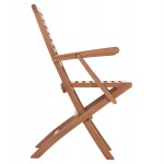 ΠΟΛΥΘΡΟΝΑ ΤΡΑΠΕΖΑΡΙΑΣ ΠΤΥΣΣΟΜΕΝΗ CRANDER HM6377 ΞΥΛΟ TEAK 53x63x90Υεκ SET 2τμχ c503884