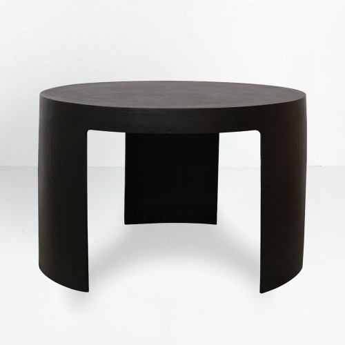 VOLCANO COFFEE TABLE ΜΑΥΡΟ 65x65x42cm c503904