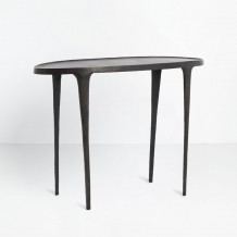 LANDING ΚΟΝΣΟΛΑ ΜΑΥΡΟ 110x43x80cm c503907