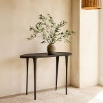 LANDING ΚΟΝΣΟΛΑ ΜΑΥΡΟ 110x43x80cm c503907