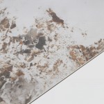 CANYON ΤΡΑΠΕΖΙ ΚΑΦΕ BITTER ΛΕΥΚΟ ΜΕ ΟΨΗ ΜΑΡΜΑΡΟΥ 200x90x76cm c503912