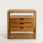 ELIS ΚΟΜΟΔΙΝΟ 3ΣΥΡΤΑΡΙΑ ΦΥΣΙΚΟ 65x38x65cm c503913