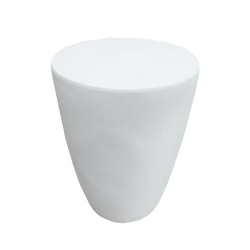 LITHOS CONIC SIDE TABLE ΛΕΥΚΟ 36x36x46 5cm c503919