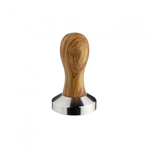 Πατητήρι tamper INOX φ58mm με ξύλινη λαβή c503924