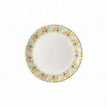 Πιάτο Ρηχό πορσελάνης coupe Φ23cm σειρά Jardin LUKANDA Σετ 6 c503929