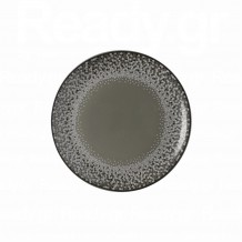 Πιάτο Ρηχό πορσελάνης coupe Φ25cm σειρά Forma Graph LUKANDA Σετ 6 c504010