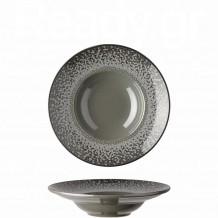 Πιάτο Ζυμαρικών πορσελάνης 24cm σειρά Forma Graph LUKANDA Σετ 6 c504013