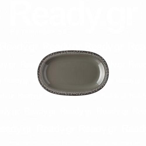 Πιατέλα Οβάλ πορσελάνης 21cm Σειρά SLIM λευκή σειρά Forma Graph LUKANDA Σετ 6 c504017