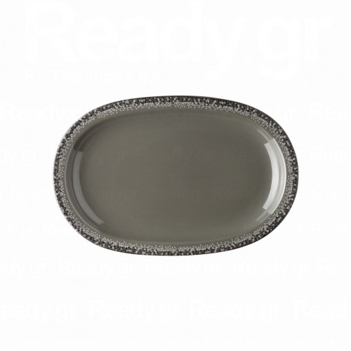 Πιατέλα Οβάλ πορσελάνης 30cm Σειρά SLIM λευκή σειρά Forma Graph LUKANDA Σετ 6 c504019