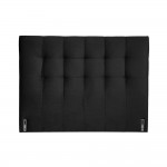 7DAYS ΚΡΕΒΑΤΙ ΧΩΡΙΣ ΑΠΟΘΗΚ ΧΩΡΟ ΓΙΑ ΣΤΡΩΜΑ 160x200cm ΜΑΥΡΟ TEXAS27 161x207x122 c504045