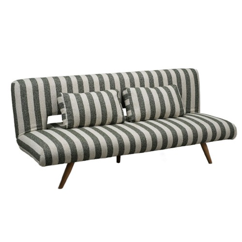 LA SPEZIA ΚΑΝΑΠΕΣ ΚΡΕΒΑΤΙ 3ΘΕΣΙΟΣ OFF WHITE ΛΑΔΙ 188x81x88cm c504060