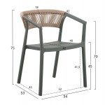 ΠΟΛΥΘΡΟΝΑ ΠΟΛΥΠΡΟΠΥΛΕΝΙΟΥ BOGI HM6240 05 OLIVE GREEN--P P ΜΠΕΖ ΣΧΟΙΝΙ 56 5x53x80Υεκ c504099