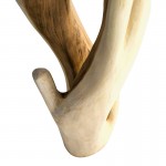 Καλόγερος Joint pakoworld suar ξύλο σε φυσική απόχρωση 30x30x200εκ c504163