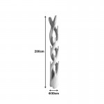 Καλόγερος Joint pakoworld suar ξύλο σε φυσική απόχρωση 30x30x200εκ c504163