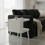 Βοηθητικό τραπέζι Cubino pakoworld μέταλλο σε κρεμ απόχρωση 35x35x50εκ c504189