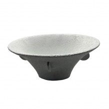 IN ΒΑΖΟ 28x19x13cm POLYRESIN ΑΣΠΡΟ c504235