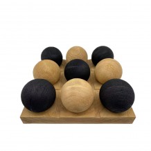 TRILIZA ΔΙΑΚΟΣΜΗΤΙΚΟ 25 5x25 5x9 5cm POLYRESIN ΦΥΣΙΚΟ ΜΑΥΡΟ c504237