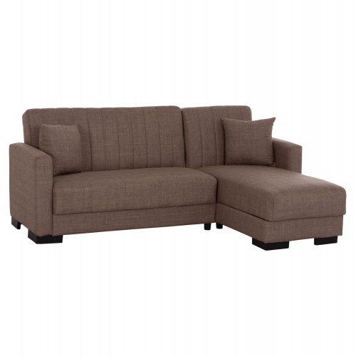 ΚΑΝΑΠΕΣ ΚΡΕΒΑΤΙ GHUFRAN ΓΩΝΙΑ ΑΝΑΣΤΡΕΨΙΜΗ ΜΠΕΖ HM3244 04 ΜΕ ΑΠΟΘΗΚΕΤΙΚΟ ΧΩΡΟ 200x133x77Yεκ c504282