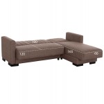 ΚΑΝΑΠΕΣ ΚΡΕΒΑΤΙ GHUFRAN ΓΩΝΙΑ ΑΝΑΣΤΡΕΨΙΜΗ ΜΠΕΖ HM3244 04 ΜΕ ΑΠΟΘΗΚΕΤΙΚΟ ΧΩΡΟ 200x133x77Yεκ c504282