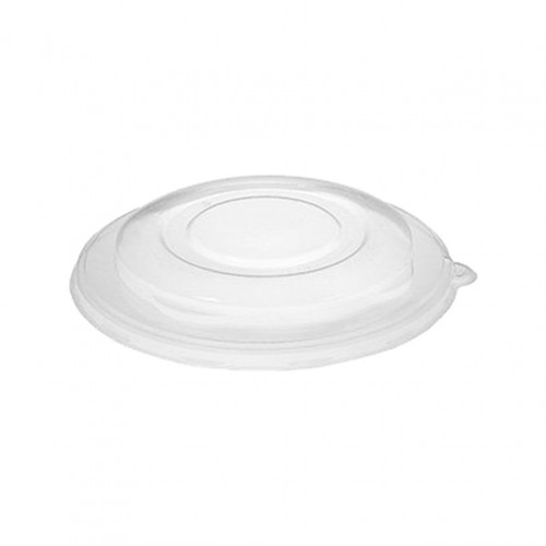 Καπάκι Φ21xΥ3cm RPET DOME Μίας Χρήσης Διάφανο Sabert Σετ 75 c504519