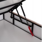 ΚΡΕΒΑΤΙ ΜΕ ΑΠΟΘ ΧΩΡΟ DOLORES HM631 32 ΜΠΕΖ ΥΦΑΣΜΑ- ΓΙΑ ΣΤΡΩΜΑ 160x200εκ c504591