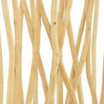 Διακοσμητικό δαπέδου Jati pakoworld teak ξύλο σε φυσική απόχρωση 60x20x190εκ c504621