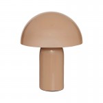 Επιτραπέζιο φωτιστικό Mushi pakoworld μέταλλο μπεζ Φ20x24 5εκ c504628