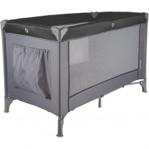 Παιδικό παρκοκρέβατο Αναδιπλούμενο με λεπτό στρώμα 60x120cm γκρι Coccolle FreeOn c504649