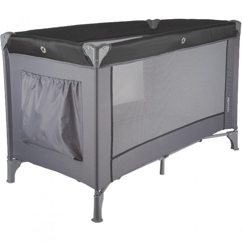 Παιδικό παρκοκρέβατο Αναδιπλούμενο με λεπτό στρώμα 60x120cm γκρι Coccolle FreeOn c504649