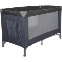 Παιδικό παρκοκρέβατο Αναδιπλούμενο με λεπτό στρώμα 60x120cm μαύρο Coccolle FreeOn c504650